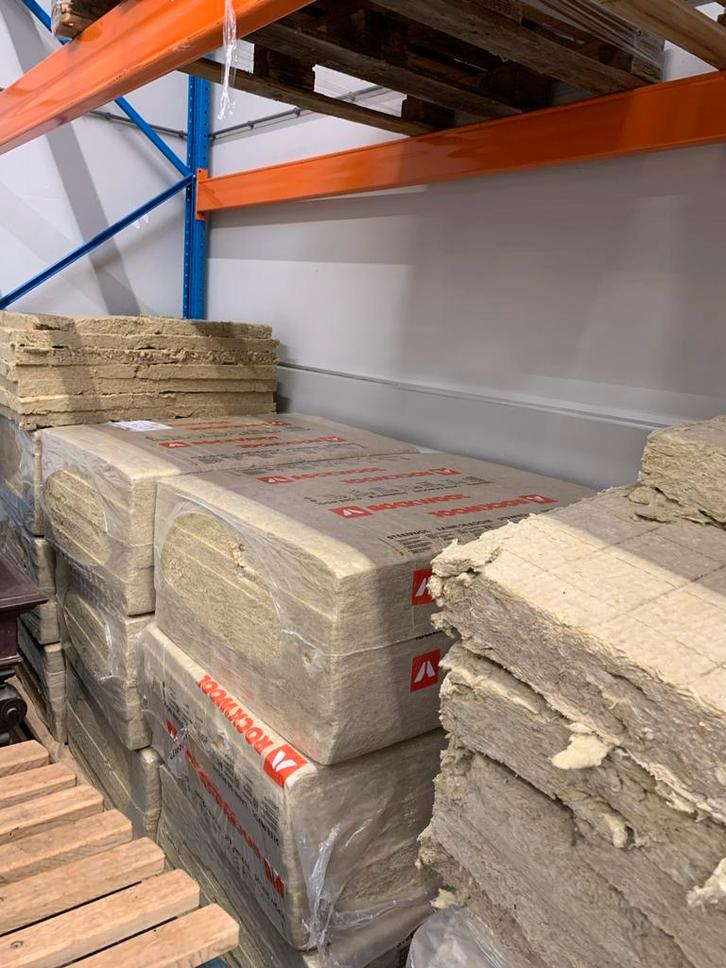 Rockwool Rockfit Isolatie - Nieuw!, Doe-het-zelf en Verbouw, Isolatie en Afdichting, Nieuw, Vloerisolatie, Steenwol, 4 tot 8 cm