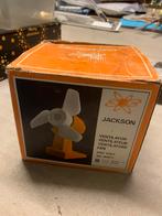 Retro Jackson Ventilator - Vintage Design, Ophalen of Verzenden, Gebruikt, Tafelventilator