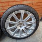Originele Audi A4 A5 velgen, 18 inch, prima winterbanden, Ophalen, 18 inch, Banden en Velgen, Winterbanden
