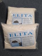 2x Neksteunkussen, Eenpersoons, Wit, Nieuw, Elita