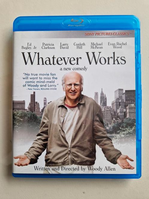 Whatever Works [BLU-RAY] Woody Allen film, Cd's en Dvd's, Blu-ray, Zo goed als nieuw, Humor en Cabaret, Verzenden