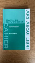 Levensmiddelenrecht - staats- en bestuursrecht, Ophalen, Zo goed als nieuw, HBO, Bernd van der Meulen