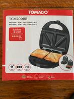 Tomado Tosti-ijzer / Multigrill 3-in-1, Ophalen of Verzenden, Uitneembare platen, Zo goed als nieuw