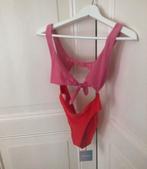 Missguided nieuw badpak, rood roze bikini,swimsuit,  XS/S, Nieuw, Ophalen of Verzenden, Badpak, Missguided