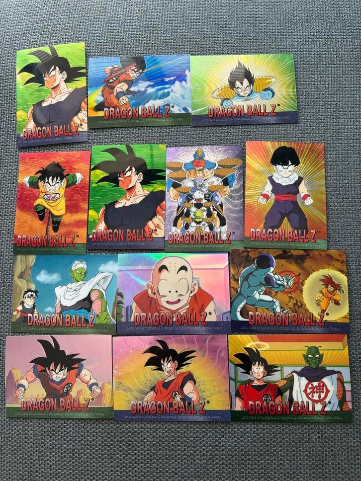 Dragonball Z Kaarten Verzameling, Hobby en Vrije tijd, Stickers en Plaatjes, Gebruikt, Meerdere plaatjes, Ophalen of Verzenden