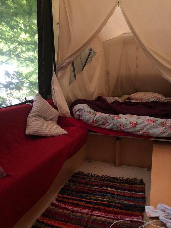 Vouwwagen Holtkamer Flyer gebruikt, Caravans en Kamperen, Tenten, Gebruikt, Ophalen