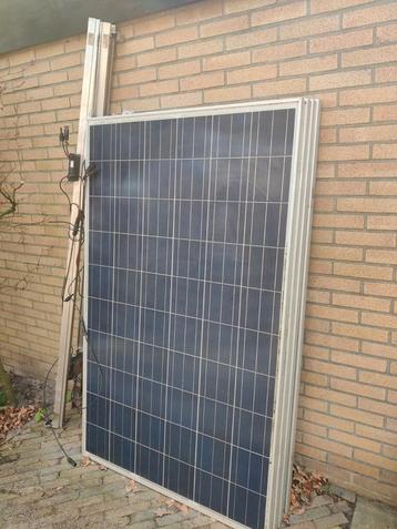 6 zonnepanelen inclusief bevestigingsmateriaal 