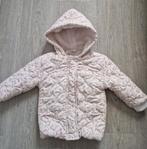 Tussen/winterjas/maat 86/HEMA/gebr.wit met rose bloementjes, Meisje, Ophalen of Verzenden, Zo goed als nieuw, Jasje