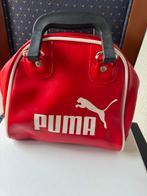 Vintage Puma Tasje - bowlingbal tasje, Ophalen of Verzenden, Gebruikt, Rood, Handtas