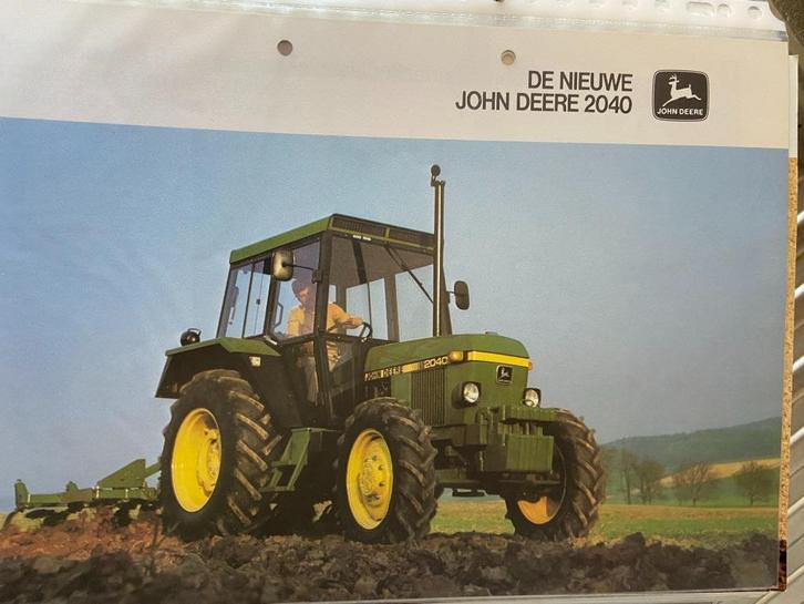 Tractorfolders, Boeken, Catalogussen en Folders, Zo goed als nieuw, Ophalen of Verzenden