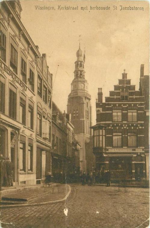 (386-310-023) Vlissingen St Jacobstoren, Verzamelen, Ansichtkaarten | Nederland, Zeeland, Verzenden