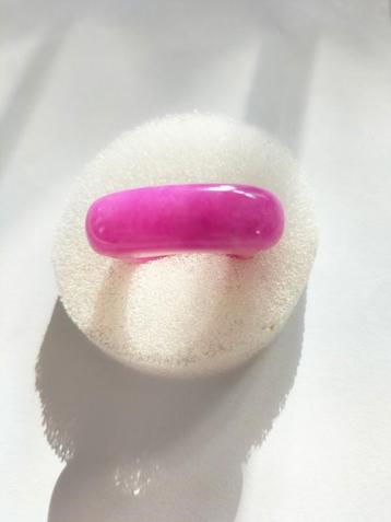 Prachtige oude purple Jade steen ring. beschikbaar voor biedingen