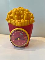 French Fries clock - MA Design klok jaren 90, Wekker of Tafelklok, Ophalen of Verzenden, Zo goed als nieuw, X
