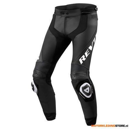 REVIT! Apex Leren motorbroek, Zwart-Wit, Motoren, Kleding | Motorkleding, Nieuw met kaartje, Ophalen of Verzenden