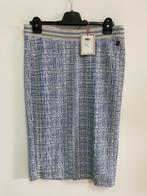 R11 - Nieuw blauw-beige Didi rok maat L (1), Kleding | Dames, Rokken, Maat 38/40 (M), Blauw, Nieuw, Ophalen of Verzenden
