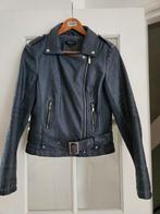 Nieuw: Morgan biker jasje, washed blue, mt 42, stoer, Ophalen of Verzenden, Nieuw, Maat 42/44 (L), Blauw