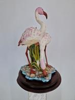 Viertasca Flamingo’s | Italiaans Capodimonte porselein, Antiek en Kunst, Ophalen of Verzenden