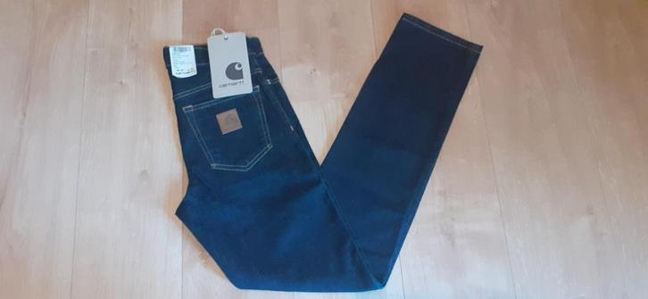 Spijkerbroek Jeans Carhartt Sonic Pant 27 / 32 Nieuw !, Kleding | Heren, Spijkerbroeken en Jeans, Nieuw, Overige jeansmaten, Blauw
