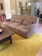 Prachtige 3-zits bank van topmerk FENDI in neutrale kleur, Ophalen, 100 tot 125 cm, Modern klassiek, Driepersoons