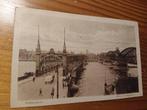 Ansichtkaart Rotterdam Maas en Willemsbrug ca. 1920, Verzamelen, Ophalen of Verzenden, 1920 tot 1940, Gelopen, Zuid-Holland