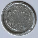 10 Cent Zilver uit 1917 van Wilhelmina, Postzegels en Munten, Munten | Nederland, Verzenden, Zilver, 10 cent, Koningin Wilhelmina