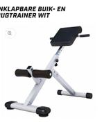 Buik- en Rugtrainer - Zo goed als nieuw!, Sport en Fitness, Buik, Krachtstation, Ophalen of Verzenden, Zo goed als nieuw