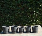 Elho greenville potten met schotel, Ophalen, Rond, Kunststof, Minder dan 30 cm