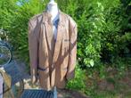 Leren maat 48 (M) Tiroler janker jack blazer colbert zgan, Ophalen of Verzenden, Zo goed als nieuw, Maat 48/50 (M)