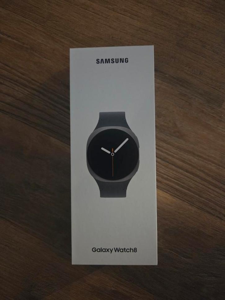 Samsung Watch 8 Graphite - Nieuw in doos!, Sieraden, Tassen en Uiterlijk, Smartwatches, Nieuw, Android, Grijs, Afstand, Calorieverbanding