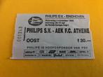 ⚽ Ticket EC1 PSV - Aek Athene 1992/1993 ⚽, Verzamelen, Sportartikelen en Voetbal, PSV, Ophalen of Verzenden, Zo goed als nieuw
