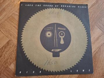 Single - Nick Lowe – I Love The Sound Of Breaking Glass beschikbaar voor biedingen