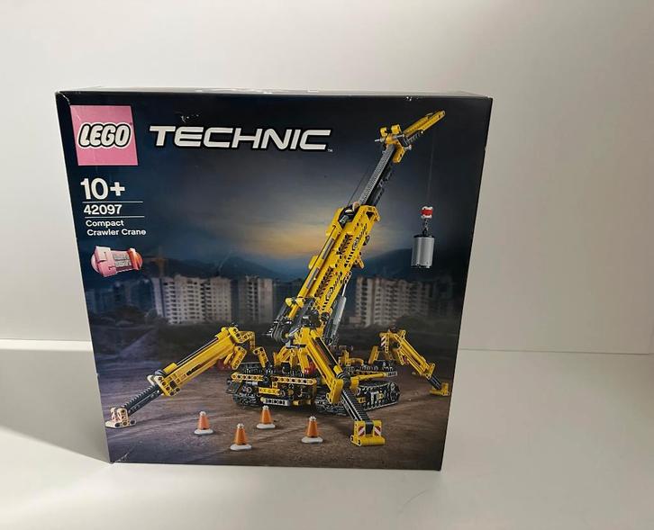 42097 LEGO Technic gele kraan, Kinderen en Baby's, Speelgoed | Duplo en Lego, Nieuw, Lego, Complete set, Ophalen of Verzenden