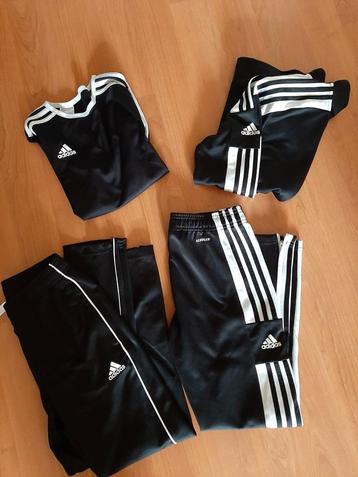 4 delig Adidas trainingspak maat 152 - 11/12 jaar beschikbaar voor biedingen