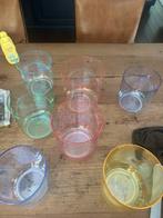 7 Chakra Klankschalen met tas & strijkstokken, Kwartskristal, Zo goed als nieuw, Alchemy, Klankschalen