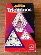 Goliath - Triominos travel voyager reiseditie reisspel, Gebruikt, Goliath, Ophalen of Verzenden, Een of twee spelers