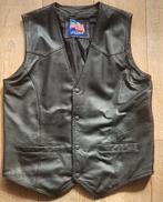 lederen biker gillet (M), Motoren, Tweedehands