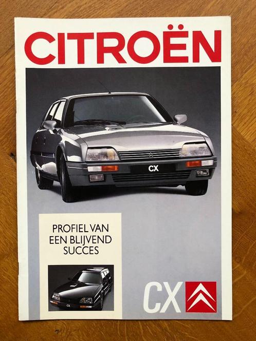 Citroën CX folder model 1989, Boeken, Auto's | Folders en Tijdschriften, Nieuw, Citroën, Verzenden