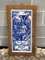 Blauwe tegel Worstmaker (040925), Ophalen of Verzenden