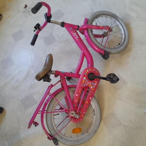 Lief! Girls Fiets Meisjes Roze 16 Inch, Fietsen en Brommers, Fietsen | Meisjes, Gebruikt, 16 inch, Ophalen of Verzenden