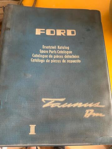 Ersatzteilliste, Ersatzteilkatalog Ford Taunus 17M ab 1960 beschikbaar voor biedingen