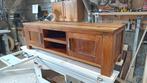 Teak TV meubel 160x51 cm., Huis en Inrichting, Kasten | Televisiemeubels, Ophalen, Gebruikt, Gerecycled, Teakhout