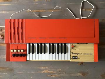 Vintage Bontempi B104 elektrisch orgel uit de 70-er jaren beschikbaar voor biedingen