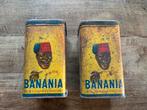 Vintage Banania Blikken Set - Cafe en Chicoree, Ophalen of Verzenden, Gebruikt, Overige, Overige merken