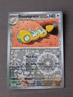 Paldea evolved 157/193 dudunsparce reverse, Ophalen of Verzenden, Zo goed als nieuw, Losse kaart, Foil
