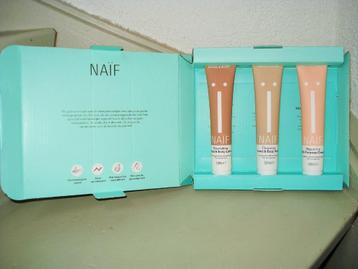 NIEUW - Naïf giftset / cadeauset 3x 50 ml - hand & body beschikbaar voor biedingen