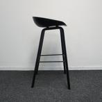 HAY About a Stool AAS32 Design Barkrukken | Zwart | 75 cm, Huis en Inrichting, Barkrukken, Kunststof, Gebruikt, -, -