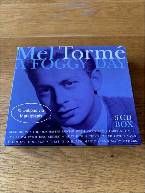 Cd's Mel Tormé - A Foggy Day - 3-CD, Cd's en Dvd's, Cd's | Jazz en Blues, Jazz, Ophalen of Verzenden
