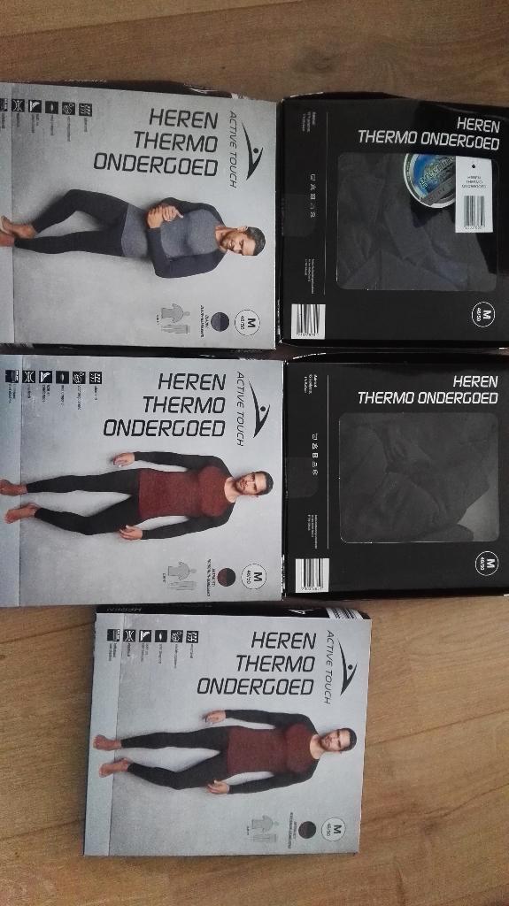 Thermo ondergoed M 48/50 Blauw en Zwart NIEUW broek warm, Kleding | Heren, Ondergoed, Overige typen, Overige kleuren, Ophalen of Verzenden