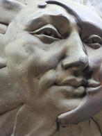 maan en zon muurhanger van gips, Ophalen of Verzenden, 'T Olde Gre-j, Info@toldegrej.nl, Endepoelstraat 20f Didam