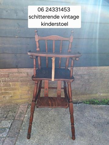 Geheel orginele vintage kinderstoel  beschikbaar voor biedingen